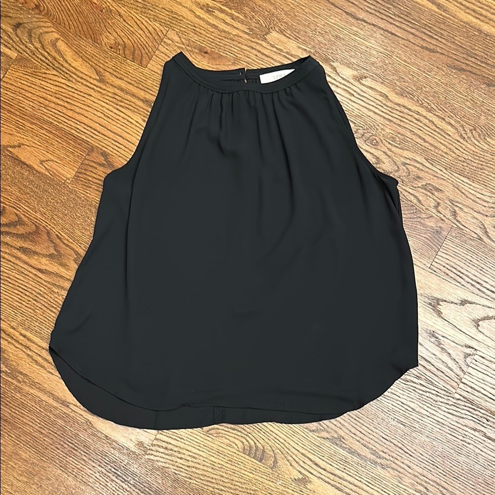 GUC LOFT Black Sleeveless Blouse; M